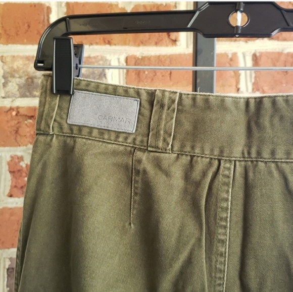 Carma Green Distressed Cargo Jeans Size 25 - Picture 4 of 13